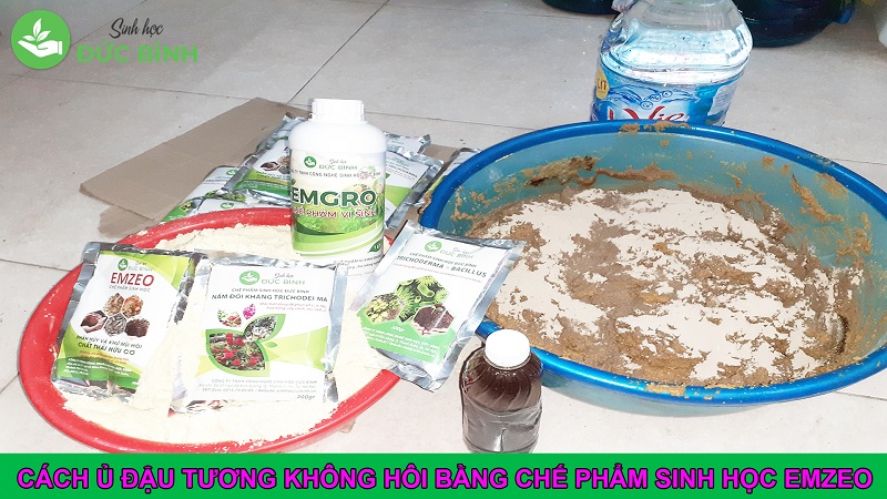 CHẾ PHẨM EMZEO 9 Chế phẩm vi sinh xử lý chất thải hữu cơ EMZEO