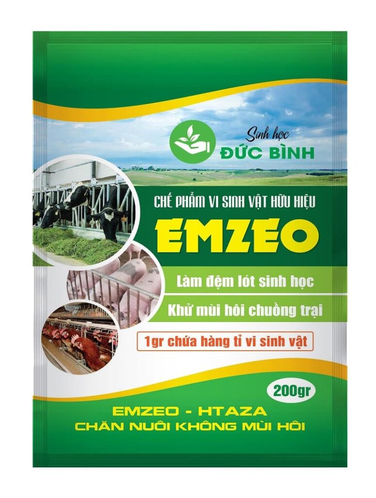EMZEO CHĂN NUÔI 2 Chế phẩm vi sinh vật hữu hiệu EMZEO