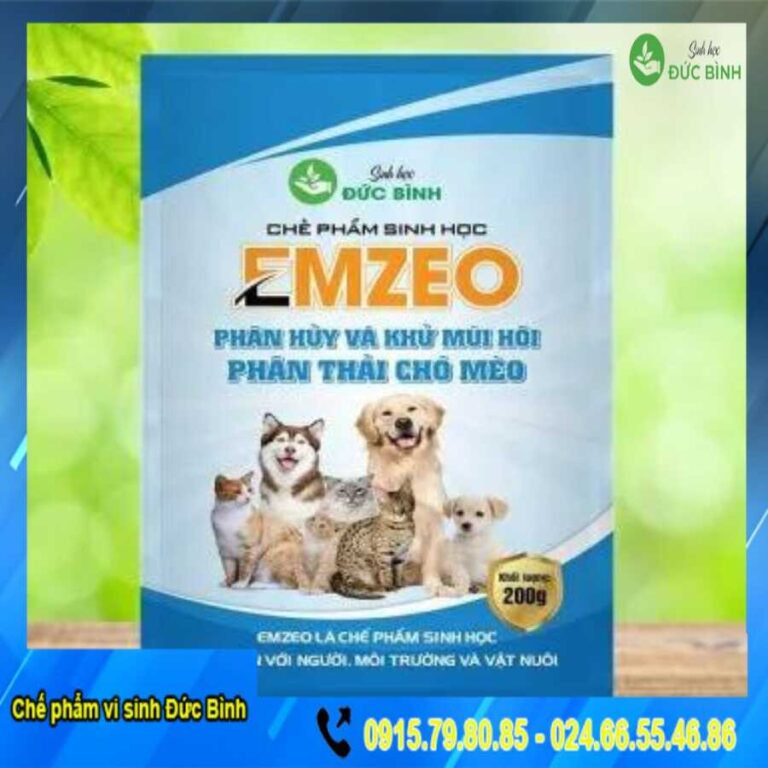 Khử mùi hôi phân thải chó mèo
