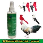 XỊT KHỬ MÙI HÔI CHIM CẢNH GÀ CẢNH