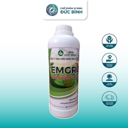 Chế phẩm sinh học Emgro - Men em gốc sử dụng trong nông nghiệp