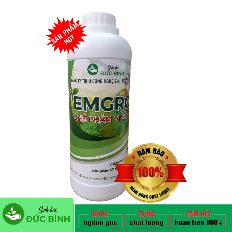 Chế phẩm EM gốc cho nông nghiệp hữu cơ