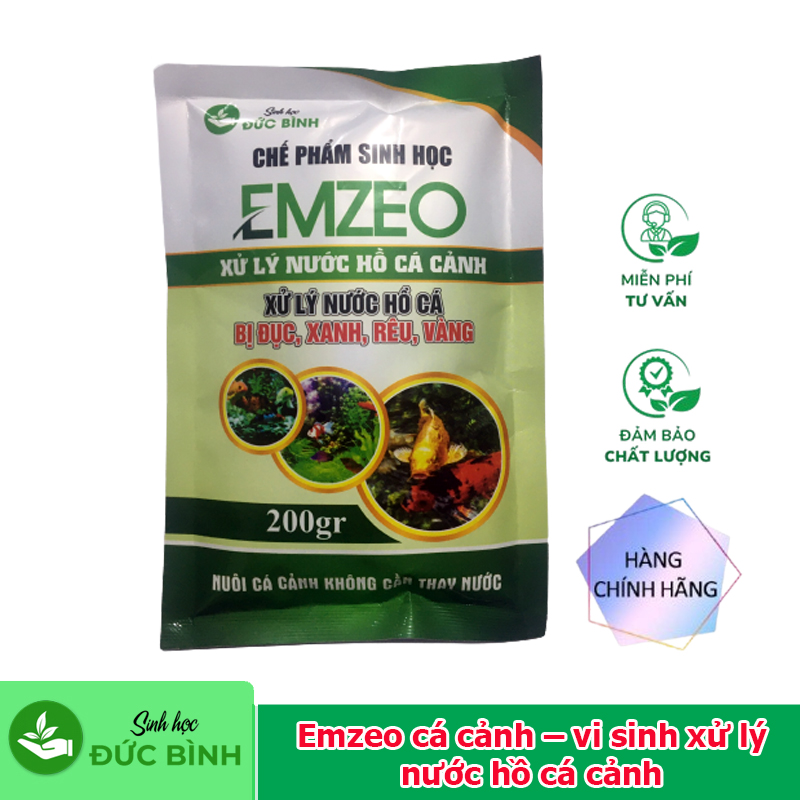 Emzeo cá cảnh – vi sinh xử lý nước hồ cá cảnh