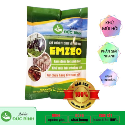 Chế phẩm Emzeo xử lý mùi hôi chuồng trại chăn nuôi