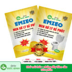 Emzeo xử lý hầm cầu bể phốt có công dụng khử mùi hôi, tiêu phân, chống đầy hầm cầu, bể phốt ... Sử dụng định kỳ 3 tháng 1 lần không phải hút bể phốt