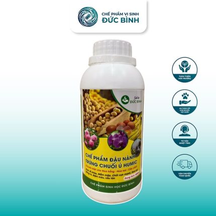 Chế phẩm đậu nành trứng chuối ủ humic Đức Bình